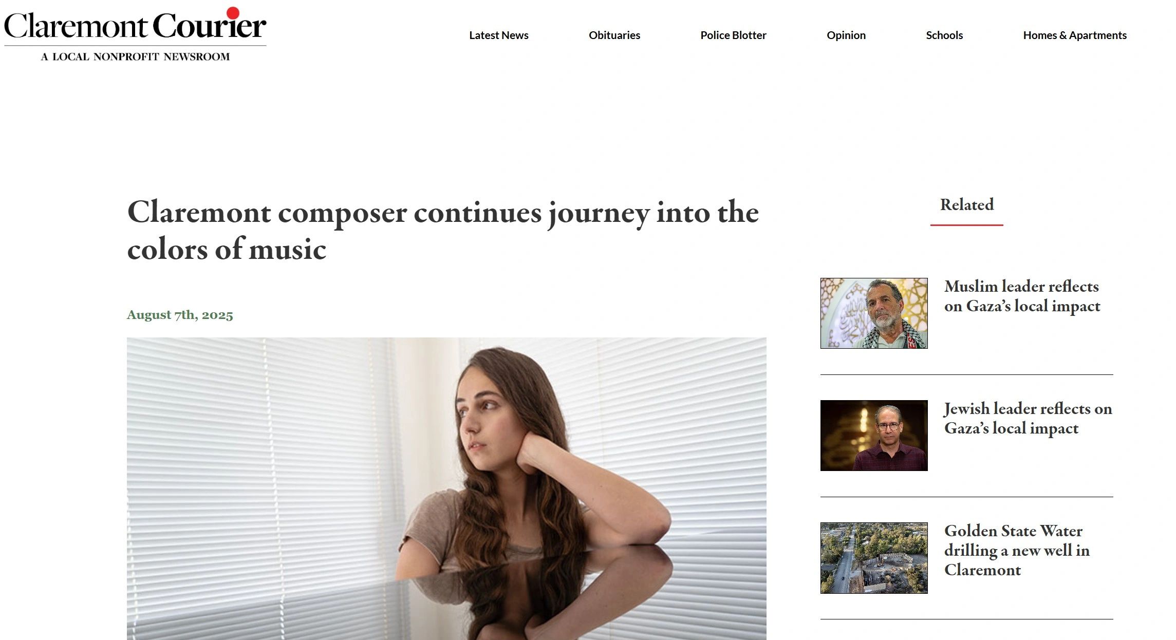 Jacqueline in interview